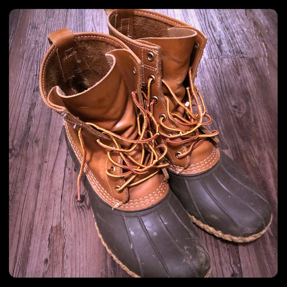 LL BEAN duck boots
